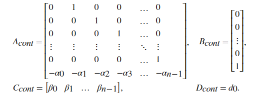 [제어공학개론] Lec 09 - Canonical form